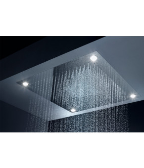 Верхній душ Axor 240х240 1jet з тримачем brushed black chrome (10925340)