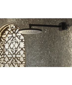 Верхній душ Axor 245 1jet Brushed Black Chrome (35380340)