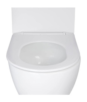 Набір: Qtap Tern + Robin Ultra Quiet підвісні унітази + Nest комплект інсталяції 4в1 (клавіша квадратна Chrome)