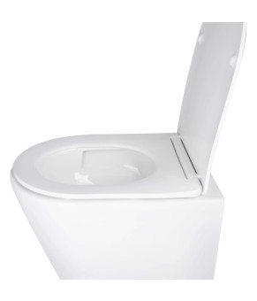 Набір: Qtap Tern + Robin + Swan Ultra Quiet підвісні унітази + Nest комплект інсталяції 4в1 (клавіша лінійна Black mat)