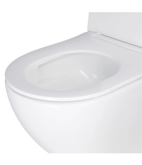 Набір: Qtap Jay + Scorpio Ultra Quiet підвісні унітази + Nest комплект інсталяції 4в1 (клавіша лінійна White)