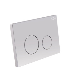 Комплект: Qtap Robin Ultra Quiet унітаз підвісний QT1333046EUQW + Nest комплект інсталяції 4в1 (кругла клавіша Satin) QT0133M425 + QT0111M11111SAT