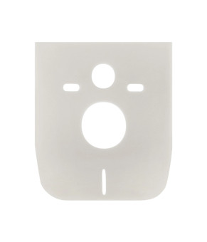 Комплект: Qtap Jay Ultra Quiet унітаз підвісний QT07335177W + Nest комплект інсталяції 4в1 (лінійна клавіша Chrome) QT0133M425 + M08381CRM