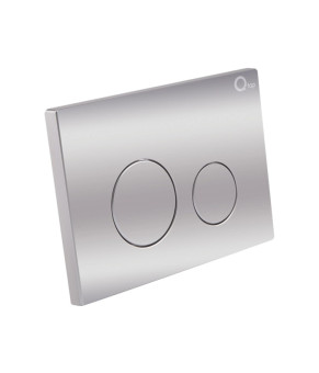 Комплект: Qtap Robin Ultra Quiet унітаз підвісний QT1333046EUQW + Nest комплект інсталяції 4в1 (кругла клавіша Chrome) QT0133M425 + QT0111M11112CRM