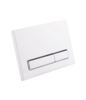 Комплект: Qtap Robin Ultra Quiet унітаз підвісний QT1333046EUQW + Nest комплект інсталяції 4в1 (лінійна клавіша White) QT0133M425 + QT0111M08V1384W
