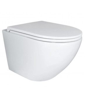 Комплект: Qtap Robin Ultra Quiet уніт. підвісний QT1333046EUQW+Nest комплект інсталяції 4в1 (квадратна клавіша Satin) QT0133M425+QT0111QT0111M06029SAT
