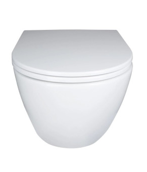 Комплект: Qtap Robin Ultra Quiet уніт. підвісний QT1333046EUQW+Nest комплект інсталяції 4в1 (квадратна клавіша Satin) QT0133M425+QT0111QT0111M06029SAT