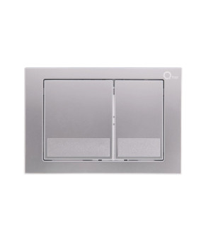 Комплект: Qtap Robin Ultra Quiet уніт. підвісний QT1333046EUQW+Nest комплект інсталяції 4в1 (квадратна клавіша Satin) QT0133M425+QT0111QT0111M06029SAT