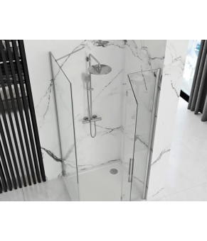 Душова кабіна Rea MOLIER CHROME 80x90 REA-K8534 + REA-K8539