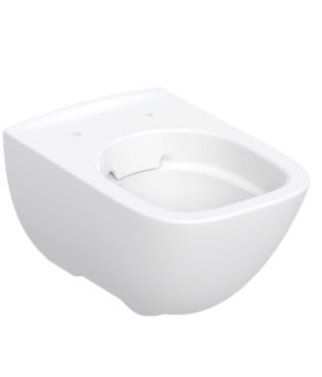 Унітаз підвісний Geberit Modo Rimfree в комплекті з кришкою, воронкоподібний, закрита форма, білий (502.827.00.1)
