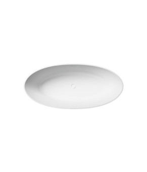 Ванна из искусственного камня Treesse Alma 175x80x55h, белая матовая(V015BO)