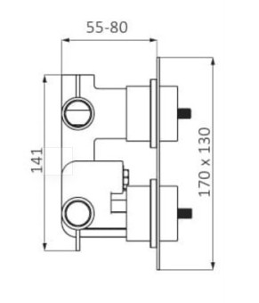 Змішувач GRB Kala 50130520