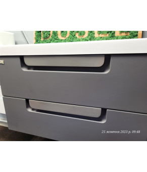 Тумба с раковиной REXON Salendo RX137SG/080 Silk Grey Уценка