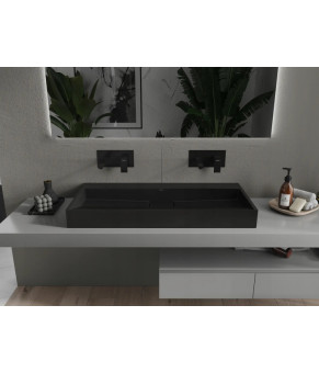 Умивальник MEXEN AVA 100 BLACK MATT MEX-23011070
