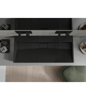 Умивальник MEXEN AVA 100 BLACK MATT MEX-23011070