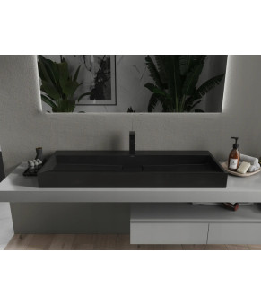Умивальник MEXEN AVA 120 BLACK MATT MEX-23011271