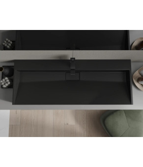 Умивальник MEXEN AVA 120 BLACK MATT MEX-23011271
