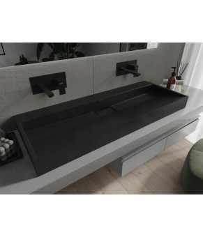 Умивальник MEXEN AVA 120 BLACK MATT MEX-23011270