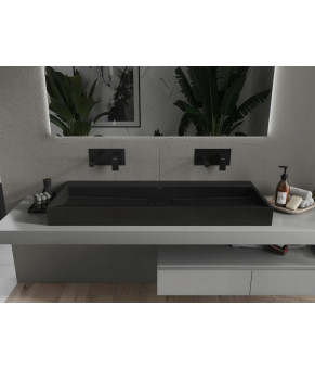 Умивальник MEXEN AVA 120 BLACK MATT MEX-23011270