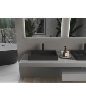 Умивальник MEXEN AVA 60 BLACK MATT MEX-23016071