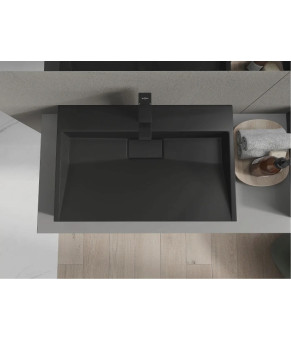 Умивальник MEXEN AVA 70 BLACK MATT MEX-23017071