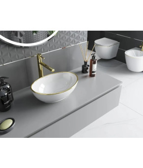 Умивальник MEXEN ELZA GOLD EDGE MEX-21014005