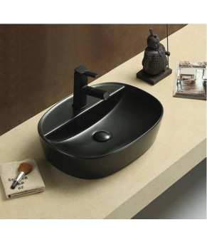 Умивальник MEXEN IRIS BLACK MAT MEX-21995085