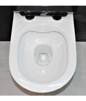 Инсталляция GROHE Rapid SL 38772001+ Унитаз подвесной DUSEL LEVITA MARBLE + Сидение + Панель смыва Grohe (dusel-545 )