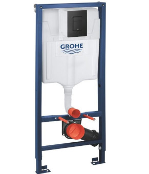 Инсталляция GROHE Rapid SL 38772001+ Унитаз подвесной DUSEL LEVITA + Сидение + Панель смыва Grohe