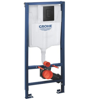 Инсталляция GROHE Rapid SL 38772001+ Унитаз подвесной DUSEL LUNAR + Сидение + Панель смыва Grohe