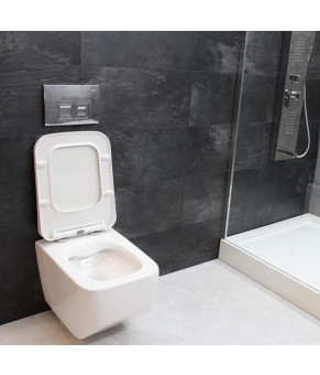 Инсталляция GROHE Rapid SL 38772001+ Унитаз подвесной DUSEL LUNAR + Сидение + Панель смыва Grohe