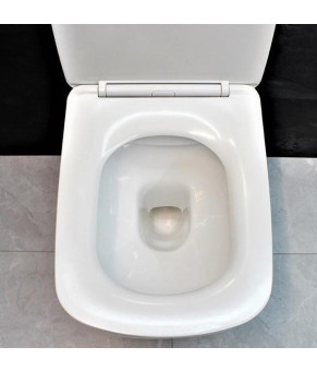 Инсталляция GROHE Rapid SL 38772001+ Унитаз подвесной DUSEL BYRON + Сидение + Панель смыва Grohe (dusel-550)