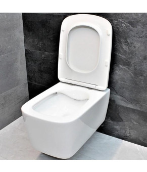 Инсталляция GROHE Rapid SL 38772001+ Унитаз подвесной DUSEL BYRON + Сидение + Панель смыва Grohe (dusel-550)