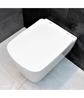Инсталляция GROHE Rapid SL 38772001+ Унитаз подвесной DUSEL BYRON + Сидение + Панель смыва Grohe (dusel-550)