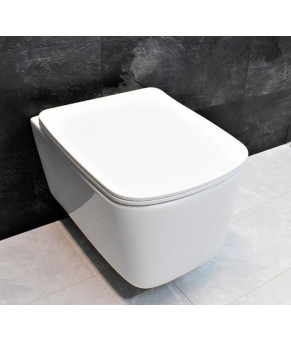 Инсталляция GROHE Rapid SL 38772001+ Унитаз подвесной DUSEL BYRON + Сидение + Панель смыва Grohe (dusel-550)