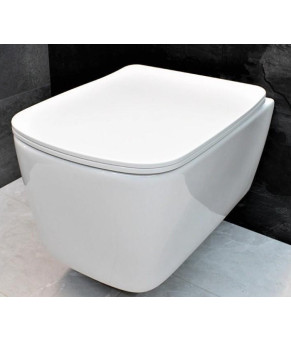 Инсталляция GROHE Rapid SL 38772001+ Унитаз подвесной DUSEL BYRON + Сидение + Панель смыва Grohe (dusel-550)