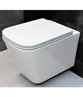 Инсталляция GROHE Rapid SL 38772001+ Унитаз подвесной DUSEL IVIA + Сидение + Панель смыва Grohe