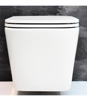 Инсталляция GROHE Rapid SL 38772001+ Унитаз подвесной DUSEL IVIA + Сидение + Панель смыва Grohe
