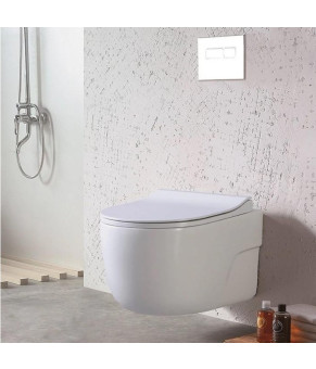 Инсталляция GROHE Rapid SL 38772001+ Унитаз подвесной DUSEL VORTEX + Сидение + Панель смыва Grohe
