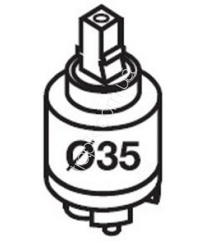 Картридж для змішувача Tres 91.34.592