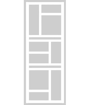 Сушка для рушників Genesis Aqua Bellis Водяний 140x53x3 GA-96001