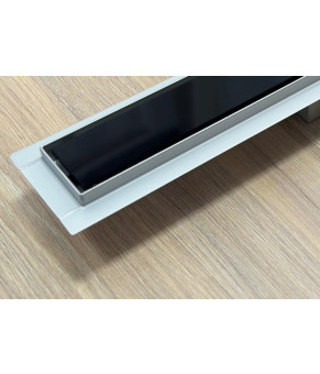 Трап линейный AS 70 Black Glass B 18714