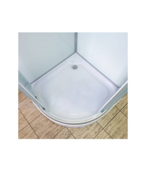Душевой бокс Atlantis 100x100см матовые AKL 100P-T ECO (XL)