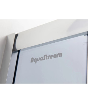 Душевая кабина AquaStream Ethos 90S Swing Grey без піддону