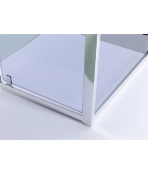 Душевая кабина AquaStream Ethos 90S Swing Grey без піддону