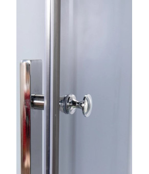 Душевая кабина AquaStream Ethos 90S Swing Grey без піддону