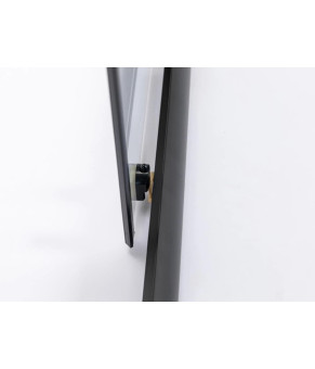 Душевая кабина AquaStream Ethos 100SR All Blacks без піддону