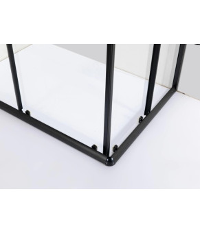 Душова кабіна AquaStream Ethos 120S ALL BLACKS без піддону