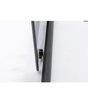 Душова кабіна AquaStream Ethos 120S ALL BLACKS без піддону