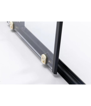 Душова кабіна AquaStream Ethos 120S ALL BLACKS без піддону